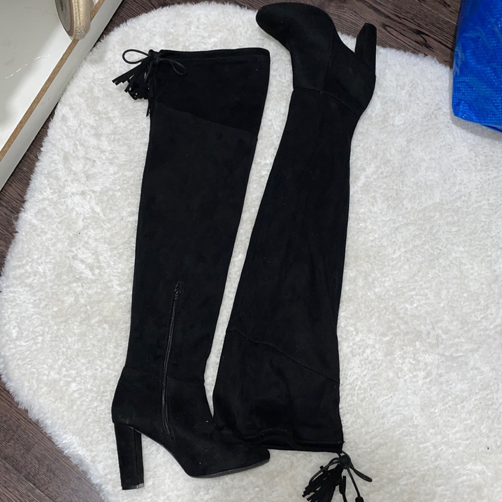 Over the Knee Suede Boots